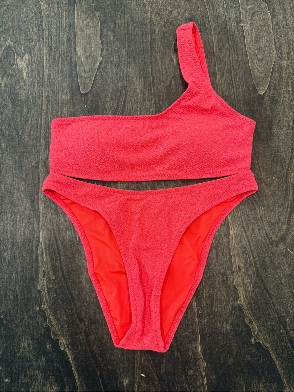 MANGO Pink Sparkly Bikini